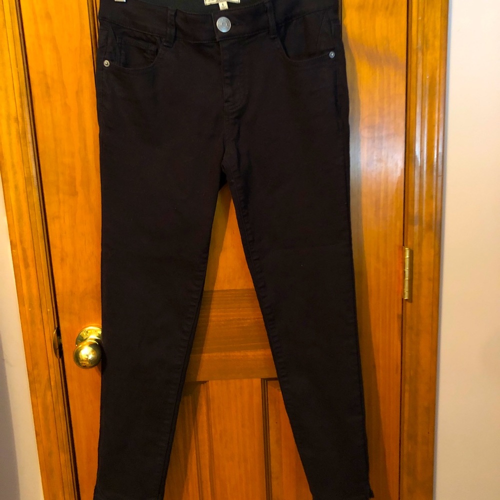 🔹 GH Bass & Co. Black Cropped Ankle Pants (4)